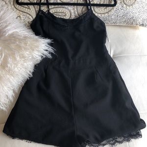 Sexy versatile black romper